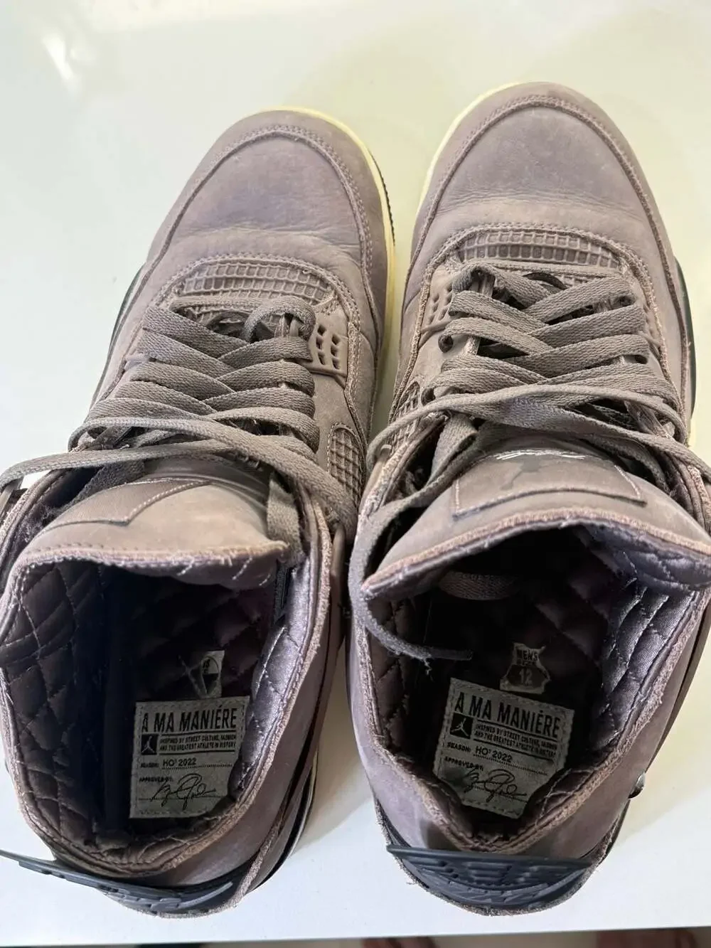 A Ma Maniére x Air Jordan 4 Retro SP 'Violet Ore'